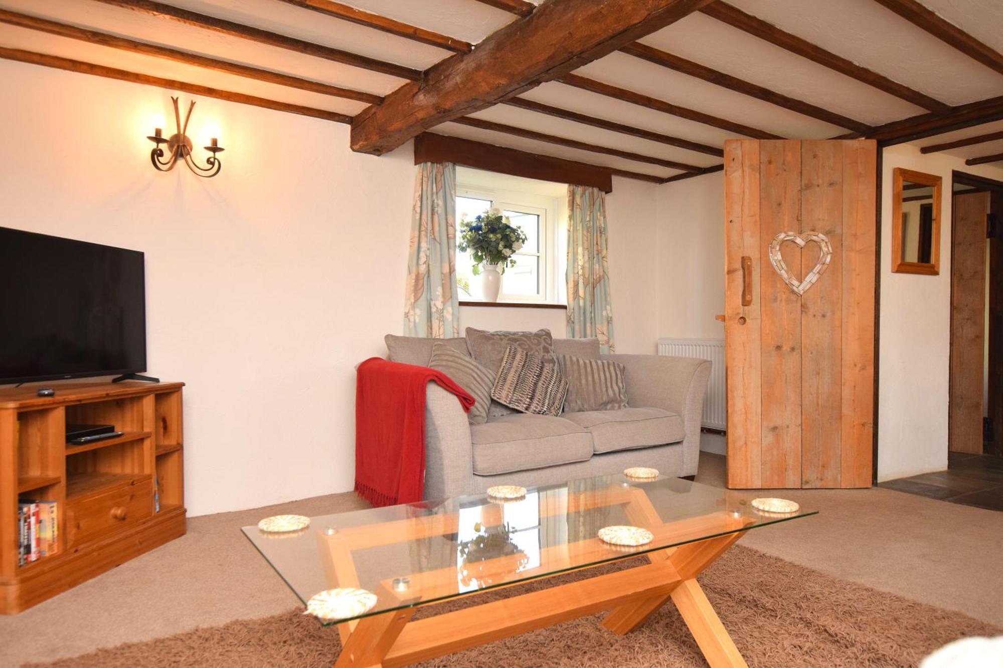 Award Winning Lower Whitsleigh Farm Cottage Roborough Eksteriør bilde