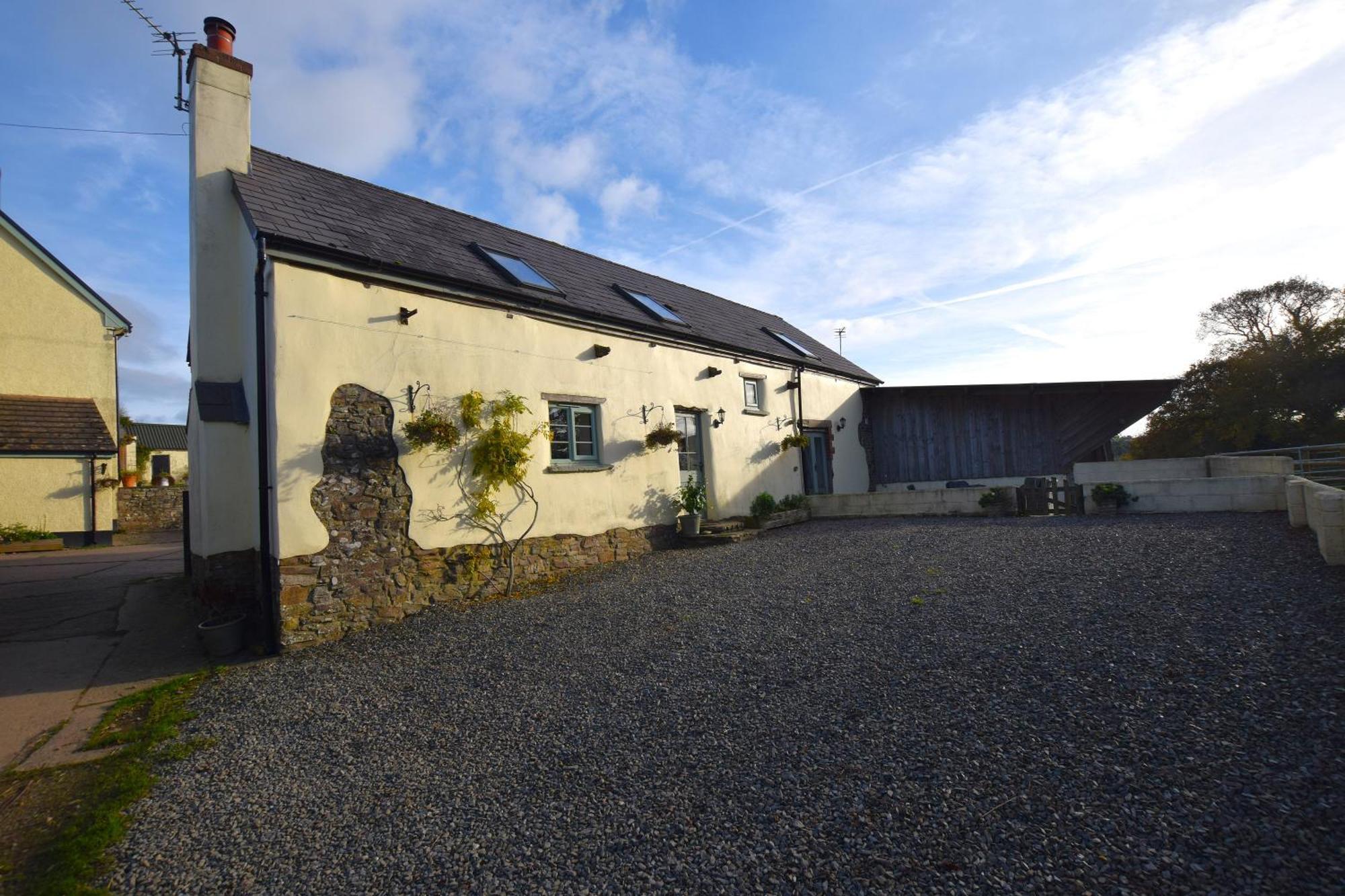 Award Winning Lower Whitsleigh Farm Cottage Roborough Eksteriør bilde