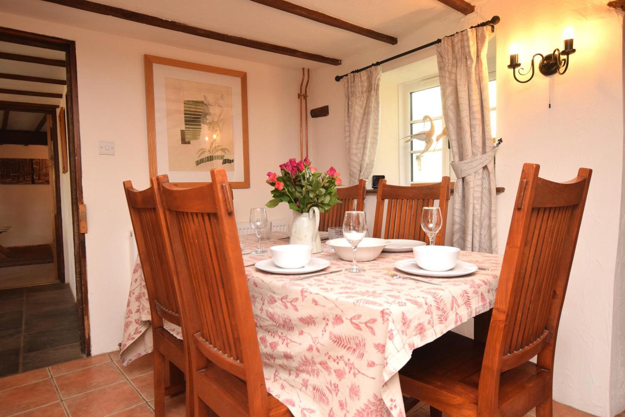 Award Winning Lower Whitsleigh Farm Cottage Roborough Eksteriør bilde